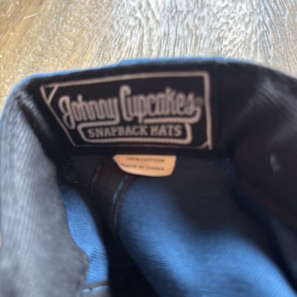 Johnny Cupcakes Baseball Snapback Hat NEW - Picture 4 of 4